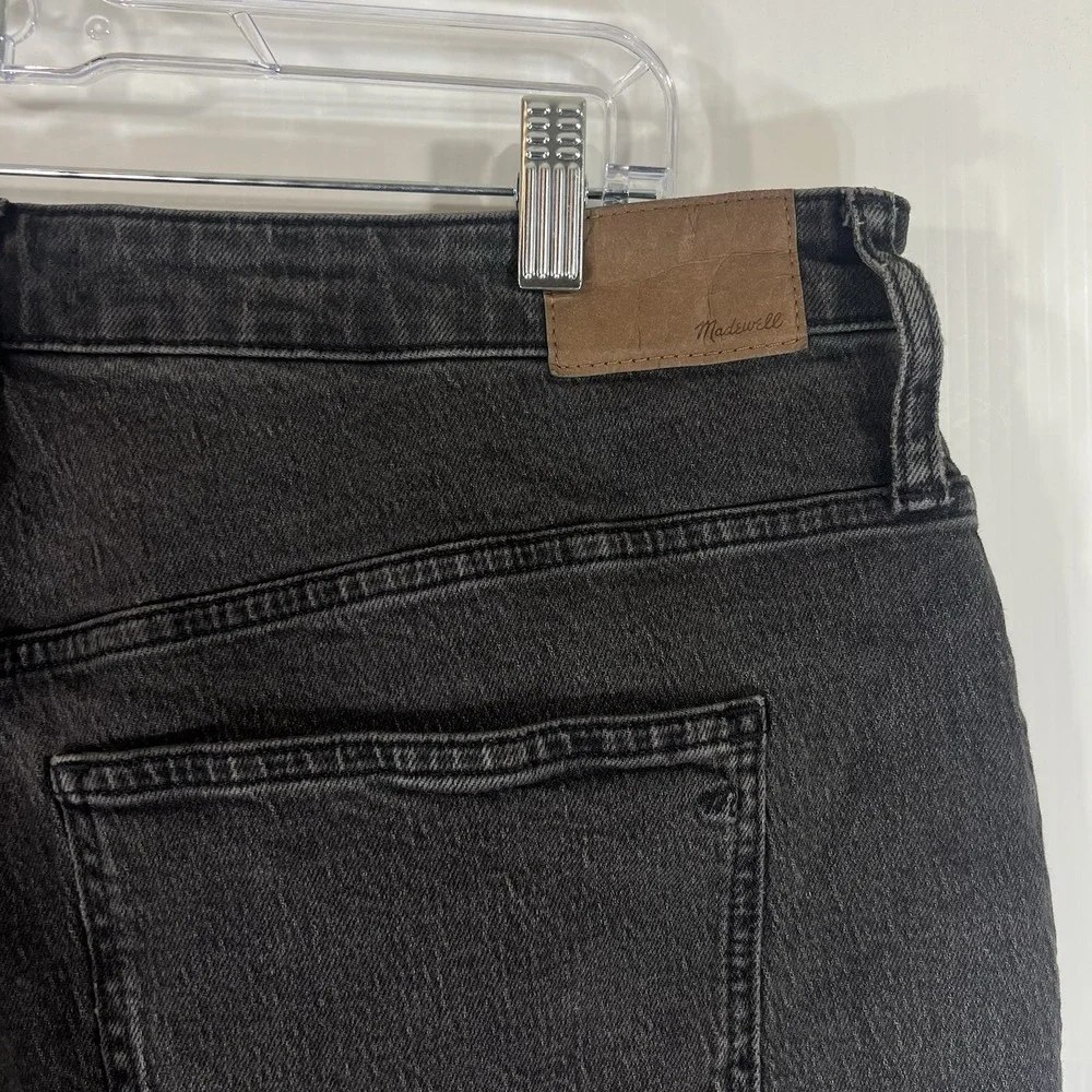 Madewell The Curvy‎ Perfect Vintage Jean Size 33 Gray Straight Leg Stretch